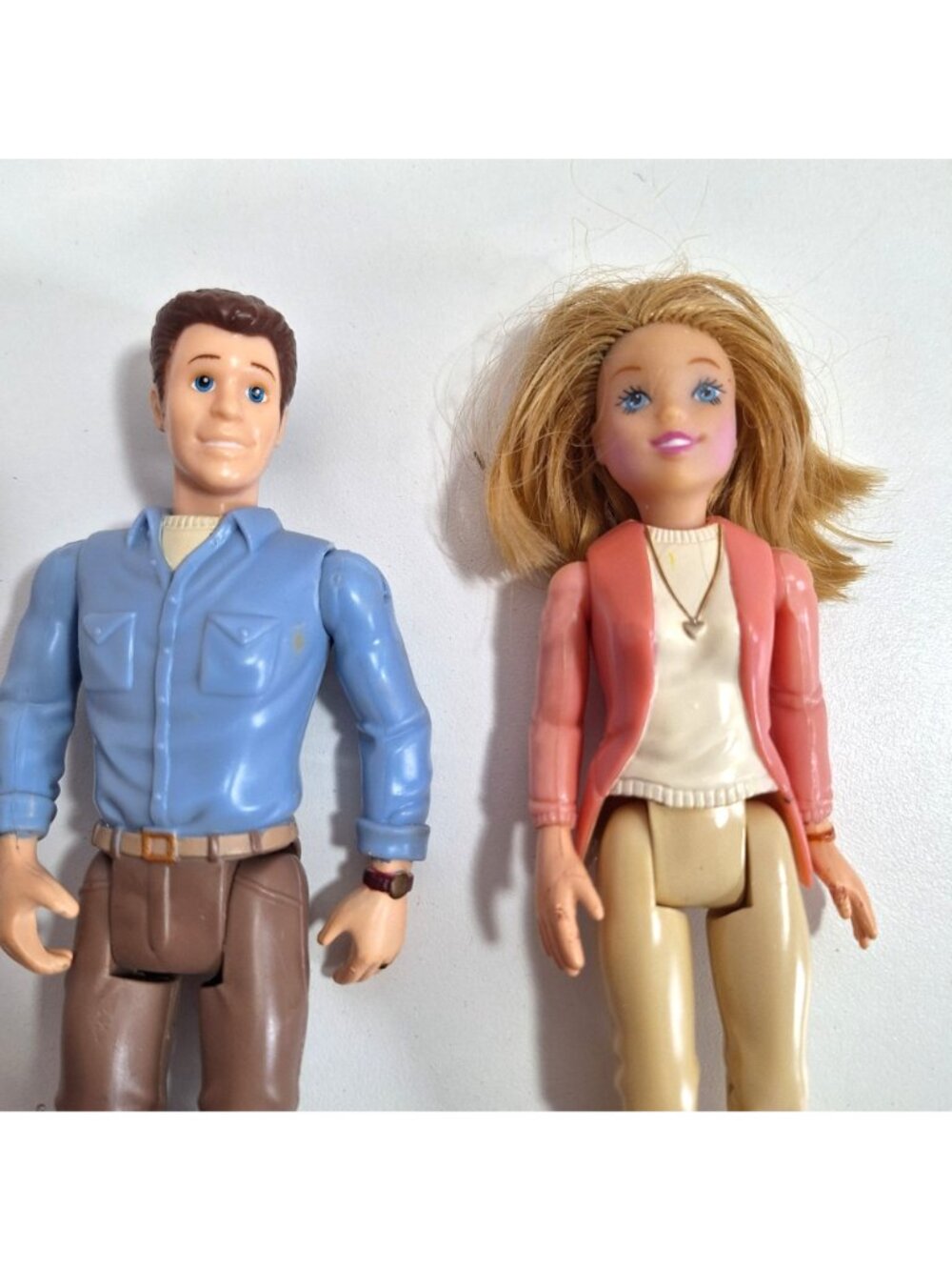 Loving Family Mom Dad Parents Girl Boy Men Women 7 Figure Lot 2002 - Picture 12 of 14